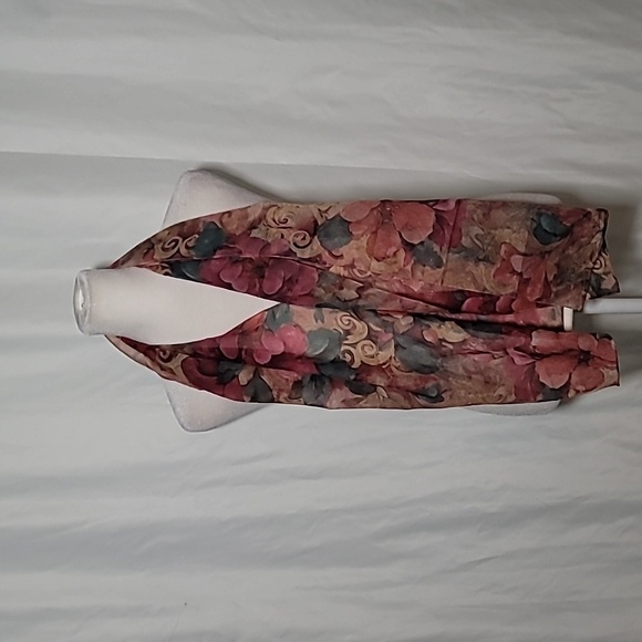 ♥️SCARF rectangular floral print - Picture 5 of 7
